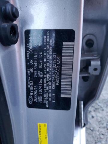 KMHCT5AE5FU219531 Hyundai dohc gdi gamma
