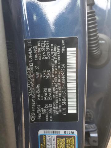 5NMJBCDE0SH496264 Hyundai gdi theta iii