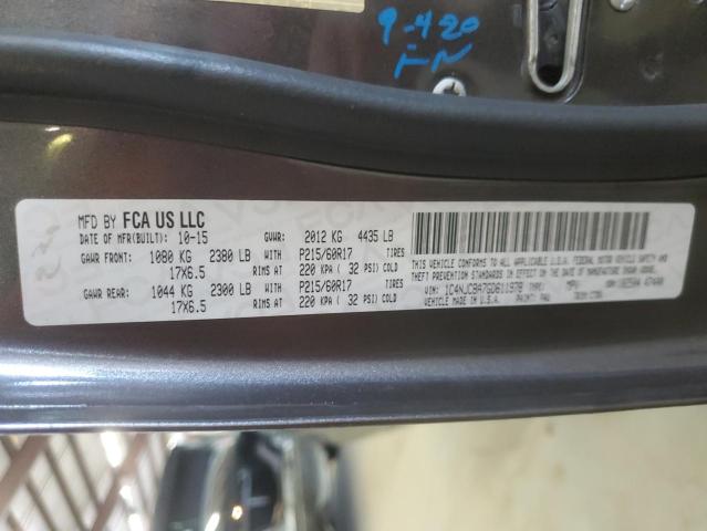 1C4NJCBA7GD611978 Jeep COMPASS SP
