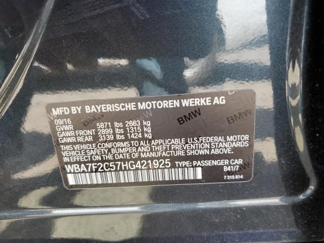 WBA7F2C57HG421925 BMW 750 Xi