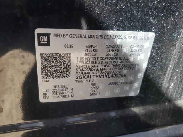 3GKALTEV1KL400256 GMC Terrain Sle