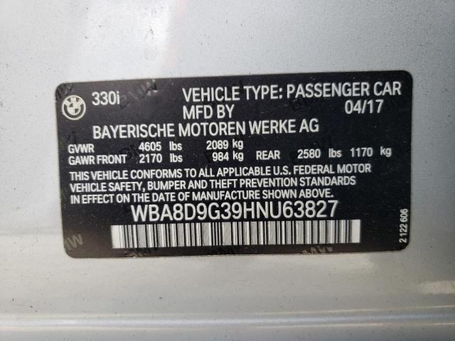 WBA8D9G39HNU63827 BMW 330 XI