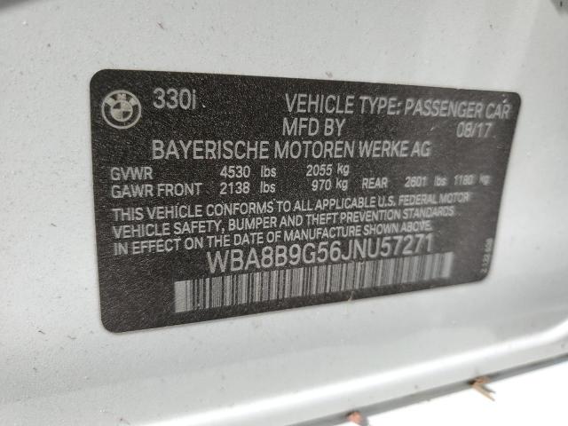 WBA8B9G56JNU57271 BMW 330 I