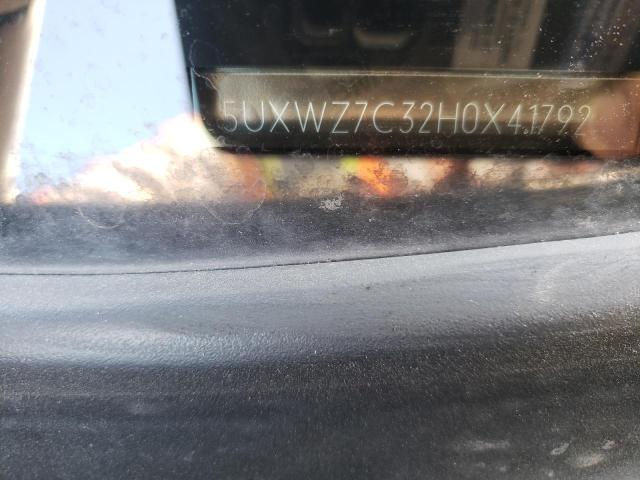 5UXWZ7C32H0X41792 BMW X3 Sdrive28i