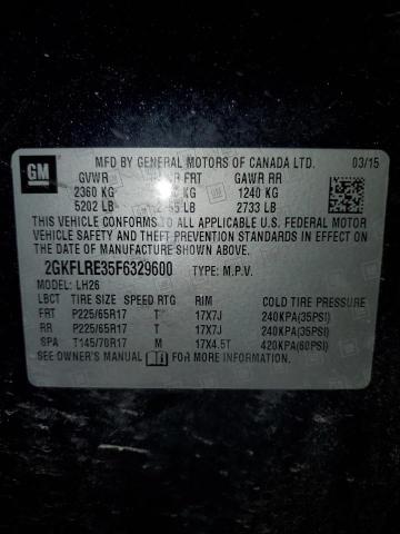 2GKFLRE35F6329600 GMC Terrain Sle