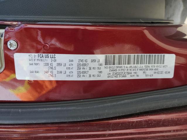 2C4RDGEG7LR179044 Dodge Grand Caravan Gt