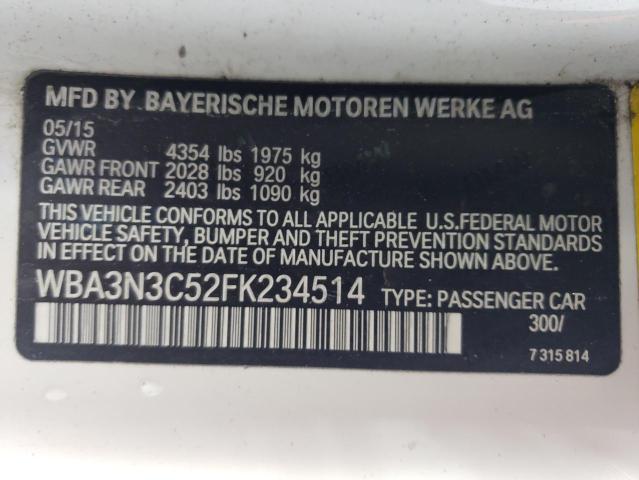WBA3N3C52FK234514 BMW 428 I