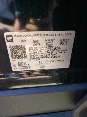 3GKALMEV7NL288637 GMC Terrain Sle