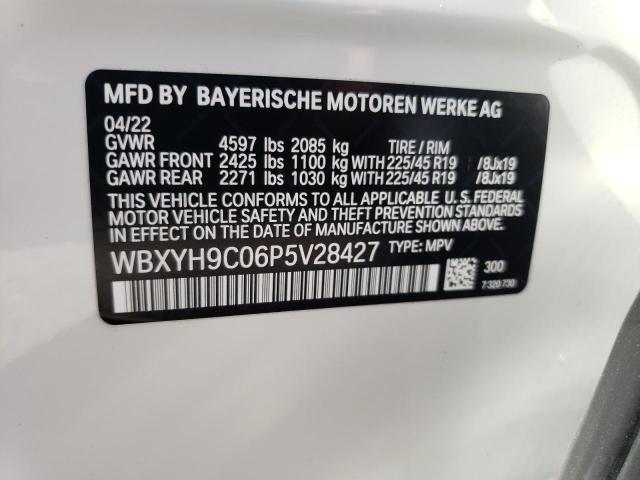 WBXYH9C06P5V28427 BMW X2 Sdrive28i