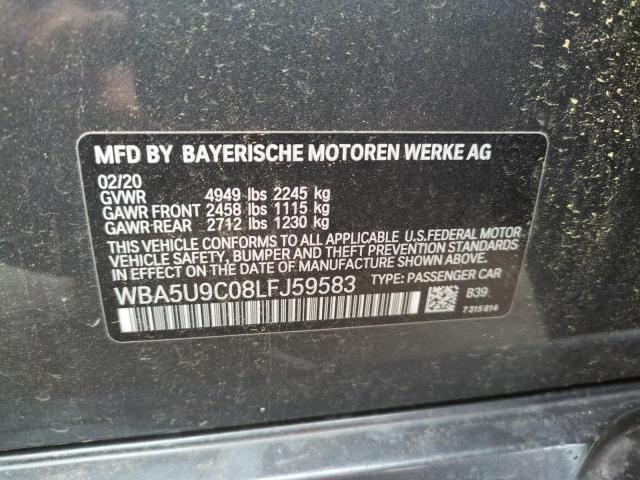 WBA5U9C08LFJ59583 BMW M340XI