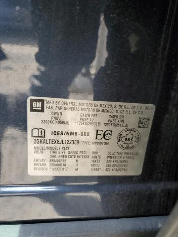 3GKALTEX8JL122309 GMC Terrain Sle