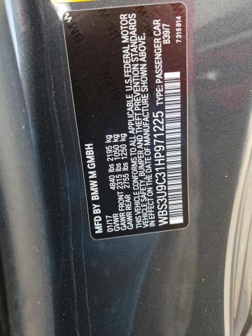 WBS3U9C31HP971225 BMW M4