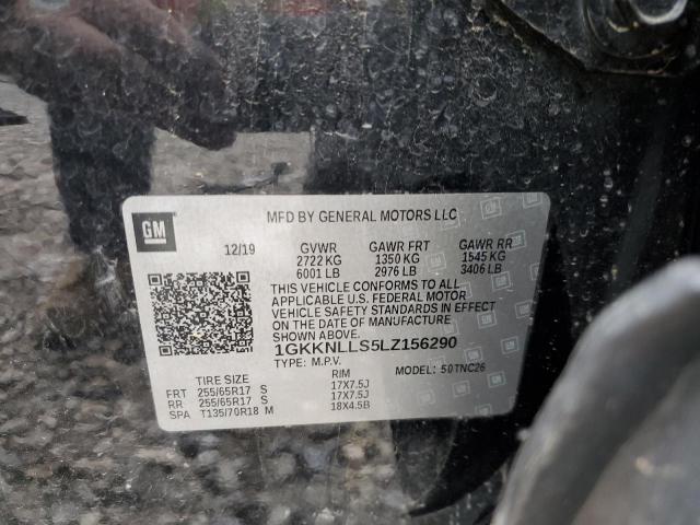 1GKKNLLS5LZ156290 GMC Acadia At4