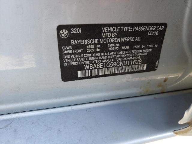 WBA8E1G59GNU11628 BMW 320 I