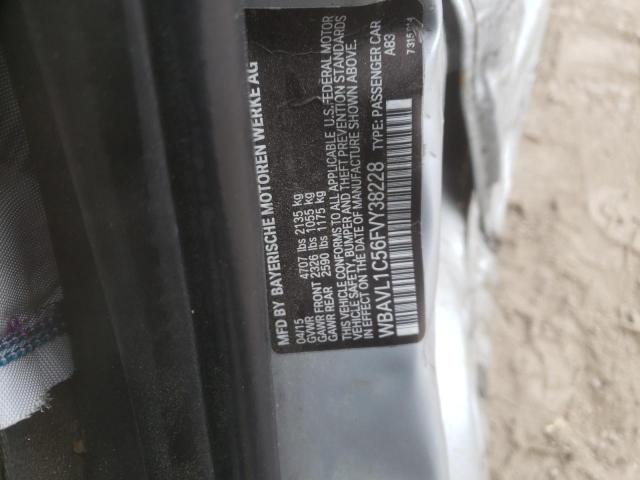 WBAVL1C56FVY38228 BMW X1 Xdrive28i