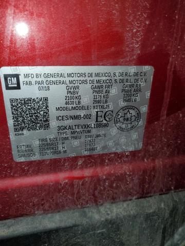3GKALTEVXKL108590 GMC Terrain Sle