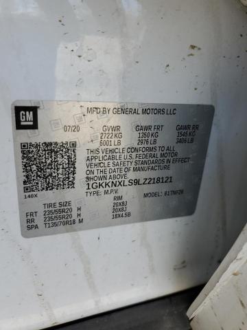 1GKKNXLS9LZ218121 GMC Acadia Denali