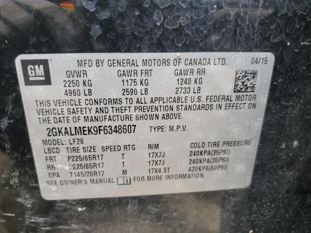 2GKALMEK9F6348607 GMC Terrain Sle