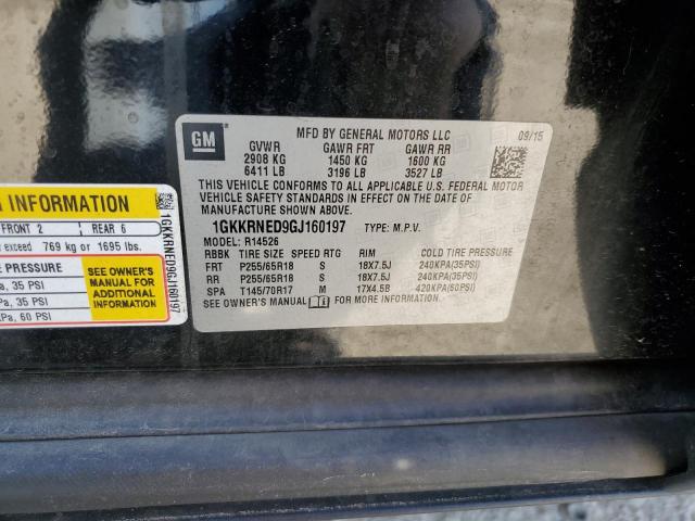 1GKKRNED9GJ160197 GMC ACADIA SLE