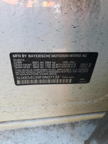 5UXKS4C59F0N07133 BMW X5 Xdrive35d