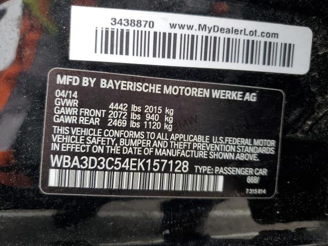 WBA3D3C54EK157128 BMW 328 D