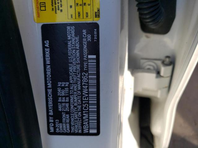 WBAVM1C51EVW47862 BMW X1 Sdrive28i