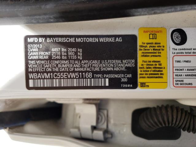 WBAVM1C55EVW51168 BMW X1 Sdrive28i