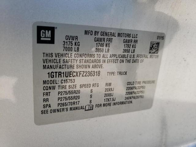 1GTR1UECXFZ236318 GMC Sierra C1500 Sle