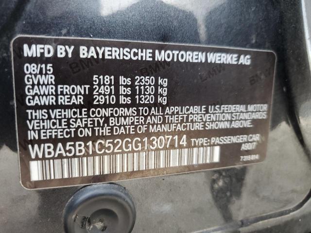 WBA5B1C52GG130714 BMW 535 I