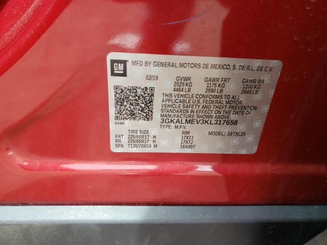 3GKALMEV3KL317658 GMC Terrain Sle