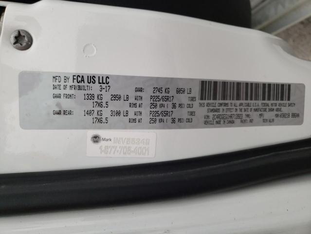 2C4RDGEG1HR713923 Dodge Grand Caravan Gt
