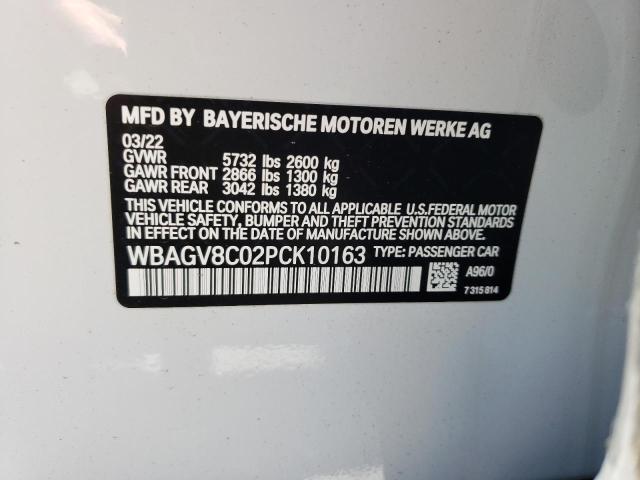 WBAGV8C02PCK10163 BMW M850XI