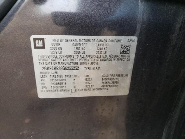 2GKFLRE38G6255252 GMC Terrain Denali