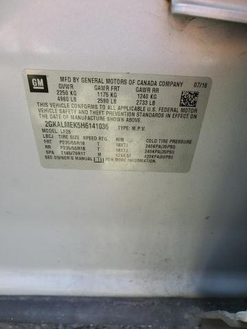 2GKALMEK5H6141036 GMC Terrain Sle