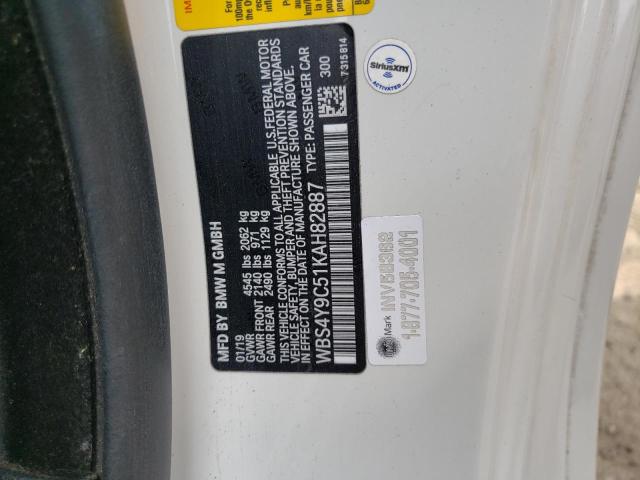 WBS4Y9C51KAH82887 BMW M4
