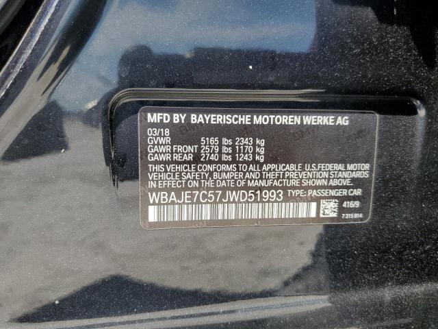 WBAJE7C57JWD51993 BMW 540 XI