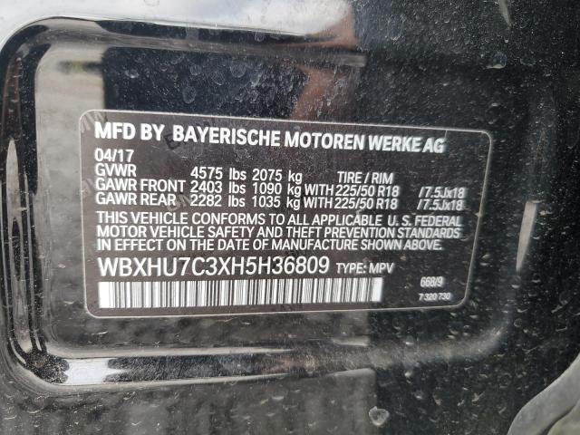 WBXHU7C3XH5H36809 BMW X1 Sdrive28i