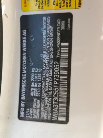 WBA3T3C55FP739052 BMW 435 I