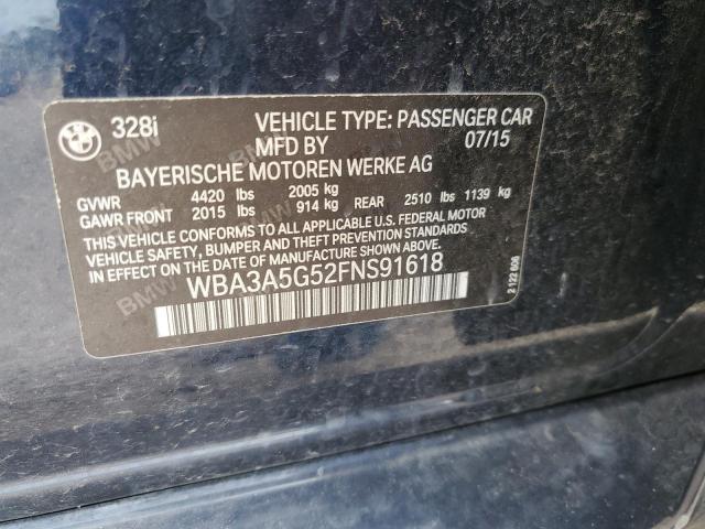 WBA3A5G52FNS91618 BMW 328 I