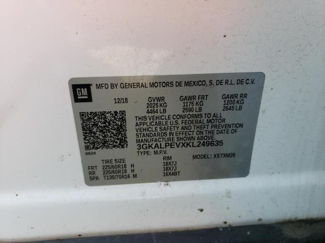 3GKALPEVXKL249635 GMC Terrain Slt