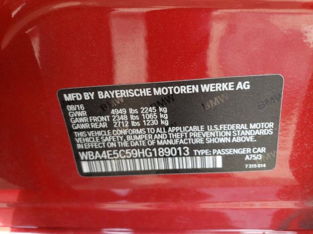 WBA4E5C59HG189013 BMW 440xi Gran Coupe