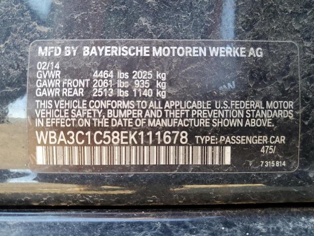 WBA3C1C58EK111678 BMW 328 I Sulev