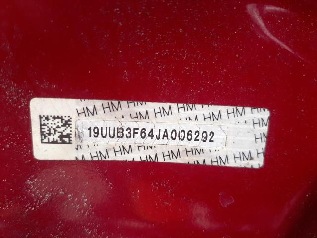 19UUB3F64JA006292 Acura Tlx Tech+a