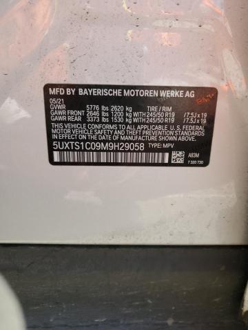 5UXTS1C09M9H29058 BMW X3 Xdrive30e
