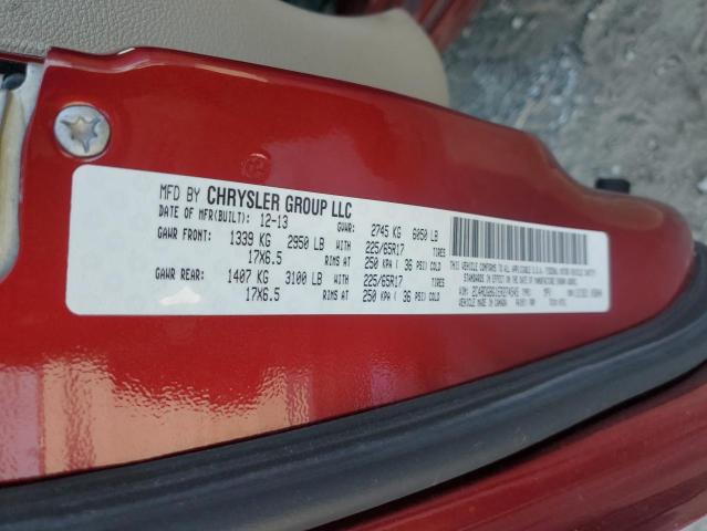 2C4RDGBG1ER274545 Dodge Grand Caravan Se