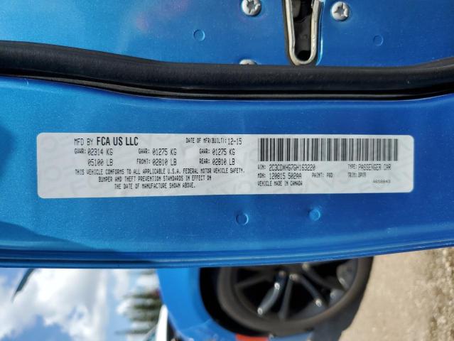 2C3CDXHG7GH163220 Dodge Charger Sxt