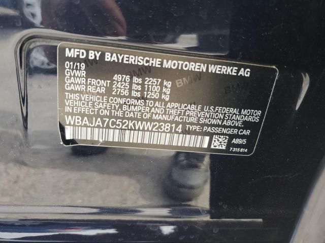 WBAJA7C52KWW23814 BMW 530 XI