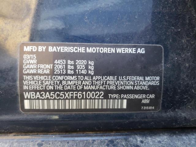 WBA3A5C5XFF610022 BMW 328 I