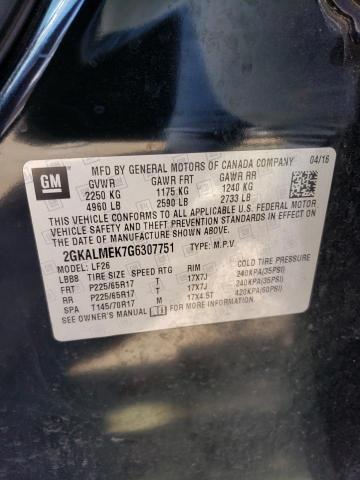 2GKALMEK7G6307751 GMC Terrain Sle