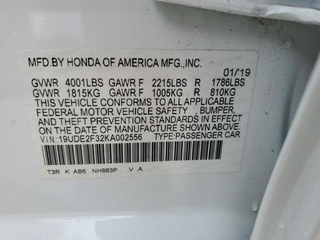 19UDE2F32KA002556 Acura ILX